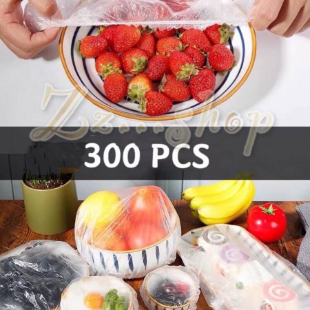 300 PCS BPA Free Disposable Food Cover Plastic Wrap