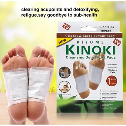 5 Pack (Full Course) Kinoki Detox Foot Pads (সাথে ১ প্যাকেট ফ্রি!!)