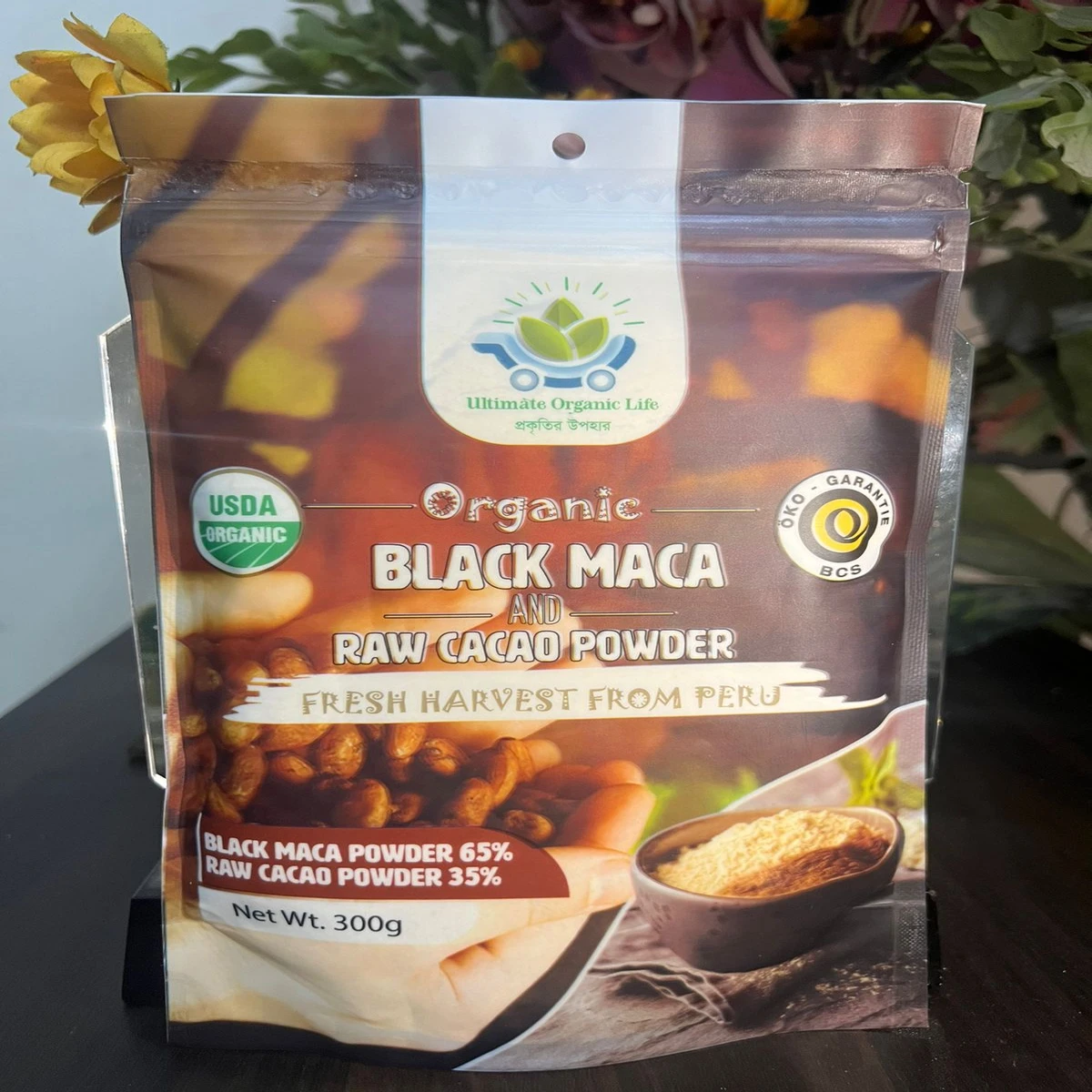Black Maca & Cacao Powder(2 pcs)