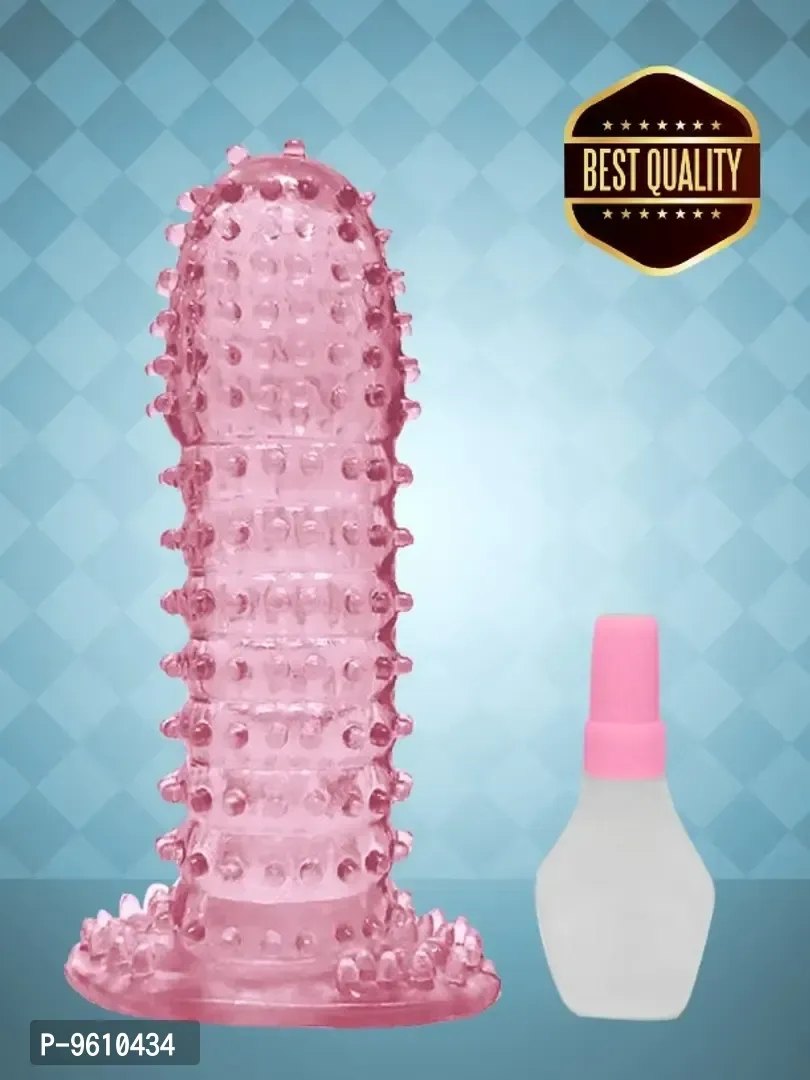 Soft Dotted Super Silicone Time Delay Color Magic Condom For Men
